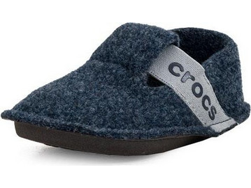 Crocs Χειμερινές Παιδικές Παντόφλες για Αγόρια Navy Μπλε 205349-410