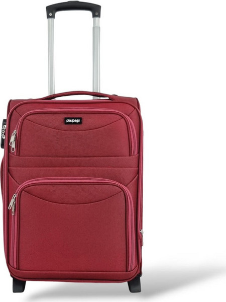 Playbags Collection PS8033C Βαλίτσα Καμπίνας 53x36x20cm με 2 Ρόδες Μπορντό