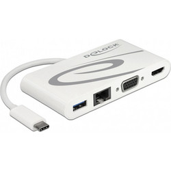 DeLOCK 87731 USB-C Docking Station με HDMI Ethernet