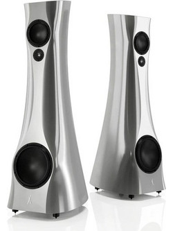 Estelon X Diamond Mkii Ζεύγος Ηχείων Hi-Fi Δαπέδου 200W Silver Pure Alu Liquid Gloss