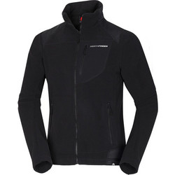 Northfinder Ανδρική Ζακέτα Fleece με Φερμουάρ Μαύρη MI-3451OR