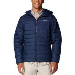 Columbia Powder Lite Ανδρικό Μπουφάν Χειμωνιάτικο Puffer Αδιάβροχο Navy Μπλε 2086944-464