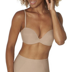 Triumph Σουτιέν Strapless Push Up χωρίς Μπανέλα Μπεζ 10202475-6106