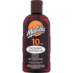 Malibu Bronzing Tropical Coconut Αδιάβροχο Λάδι Μαυρίσματος Σώματος SPF10 200ml