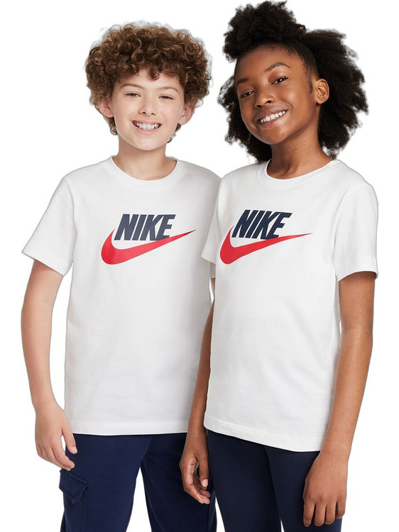 Nike Παιδικό T-Shirt Κοντομάνικο Λευκό FZ5178-100