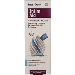 Frezyderm Intim Aid Cranberry Foam pH 5.0 Αφρός Καθαρισμού 100ml