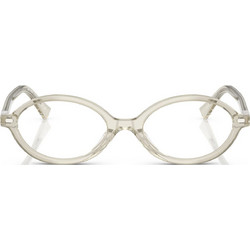 Miu Miu MU01XV 12U1O1 Γυναικείος Σκελετός Γυαλιών Οράσεως Κοκάλινος Διαφανής