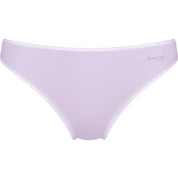 Sloggi Go Tai Βαμβακερά Γυναικεία Slip Λιλά 2Pack 10207458-M019