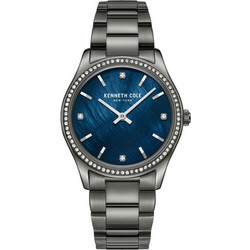 Kenneth Cole Γυναικείο Ρολόι με Μαύρο Μεταλλικό Μπρασελέ KCWLG2219703