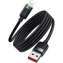 Mcdodo CA-6000 Braided USB-A to Lightning Cable 1m Black 6921002660006