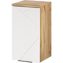 PoliHome Mazi Κρεμαστό Ντουλάπι Μπάνιου MDF White 162824149