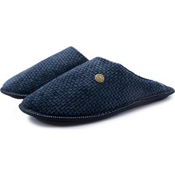 B-Soft Χειμερινές Ανδρικές Παντόφλες Navy Μπλε 56-6224