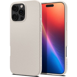Spigen Liquid Air Back Cover Natural Titanium (iPhone 16 Pro)