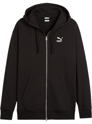 Puma Better Classics Ανδρική Ζακέτα Φούτερ με Κουκούλα και Φερμουάρ Μαύρη 624247-01