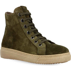 Parex Γυναικεία Αρβυλάκια Suede Χακί 10326095