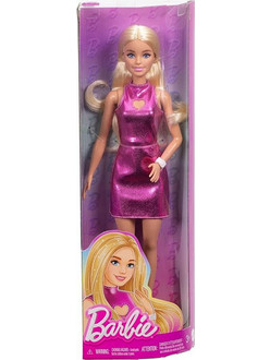 Mattel Barbie Fashionistas 230 Blonde with Pink Dress