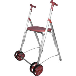 Forta Kamaleon Rollator Περιπατητήρας με Κάθισμα Κοραλί