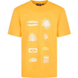 Fila Coate Ανδρικό Αθλητικό T-Shirt Κίτρινο SS23SPM025-264