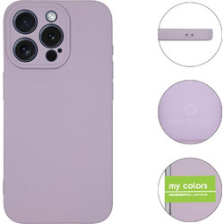 Sonique My Colors Silicone Back Cover Violet (iPhone 15 Pro Max)