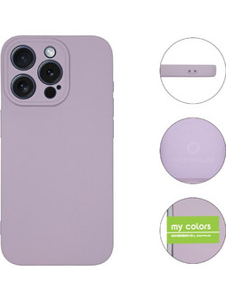 Sonique My Colors Silicone Back Cover Violet (iPhone 15 Pro Max)