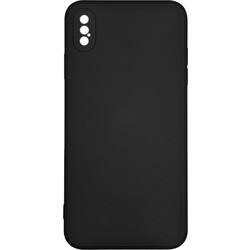 Sonique My Colors Silicone Back Cover Black (iPhone XS Max)