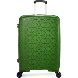 Verage Diamond 18106-L Βαλίτσα Μεγάλη 78x53x32cm με 4 Ρόδες Πράσινη