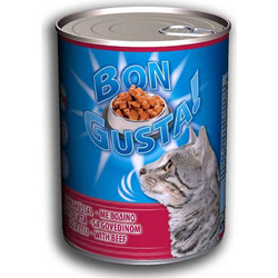 Bon Gusta Adult with Beef 415gr