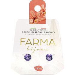 Farma Bijoux Γυναικεία Σκουλαρίκια Καρφωτά από Ορείχαλκο 8058056814968