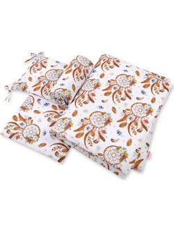Bobono Dream Catchers Σετ Κούνιας White 3τμχ