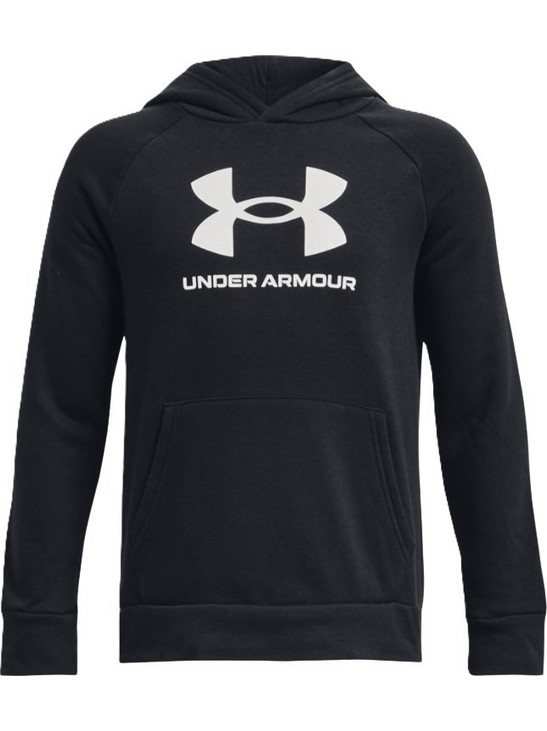Under Armour Rival Παιδικό Φούτερ Μαύρο 1379791-001