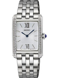 Seiko Γυναικείο Ρολόι με Ασημί Μεταλλικό Μπρασελέ SWR091P1