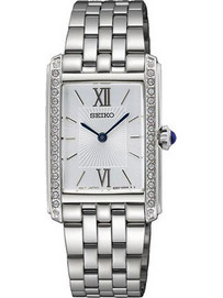 Seiko Γυναικείο Ρολόι με Ασημί Μεταλλικό Μπρασελέ SWR091P1