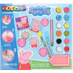 Diamond Dotz Peppa Pig Καμβάς Diamond Painting Kit 4895225928439