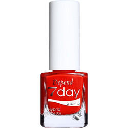 Depend 7 Day Hybrid 7221 Cosy Glam Red Makes Me Smile Gloss Βερνίκι Νυχιών Μακράς Διαρκείας