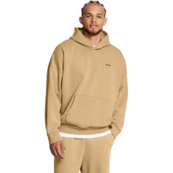 Under Armour Icon Heavyweight Fleece Wash Oversized Hoodie Ανδρικό Αθλητικό Φούτερ με Κουκούλα Μπεζ 1386552-263