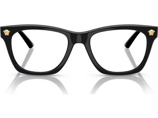 Versace VE3363U GB1 Γυναικείος Σκελετός Γυαλιών Οράσεως Κοκάλινος Μαύρος