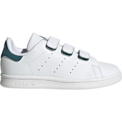 Adidas Stan Smith Παιδικά Sneakers Λευκά Πετρόλ IE9134