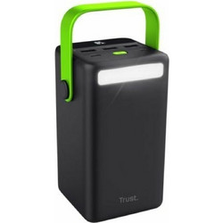 Trust Redoh XXL Power Bank 50000mAh 20W με 3 Θύρες USB-A & Θύρα USB-C Quick Charge 3.0 & Power Delivery Black Green