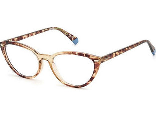 Polaroid Eyewear PLDD432 XLT Γυναικείος Σκελετός Γυαλιών Οράσεως Κοκάλινος Ταρταρούγα