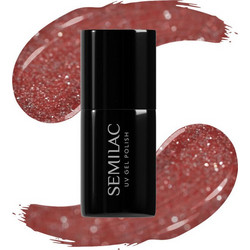 Semilac 654 Mindful Glitter Ημιμόνιμο Βερνίκι Νυχιών 7ml