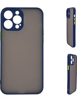 Sonique Color Button Bumper Blue (iPhone 15 Pro Max)