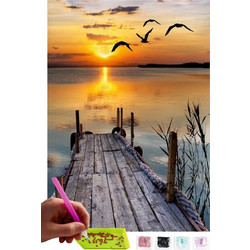 Molo Καμβάς Diamond Painting Kit 30x40cm 5D-N0238