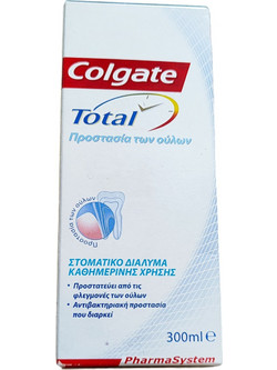 Colgate total Στοματικό Διάλυμα για Προστασία Ούλων 300ml