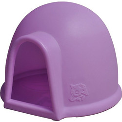 Telcom Igloo Piccola Σπιτάκι Σκύλου Πλαστικό Μωβ 59x37x37cm