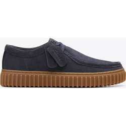 Clarks Torhill Lo Ανδρικά Μοκασίνια Boat Shoes Καστόρινα Navy Μπλε 26179708