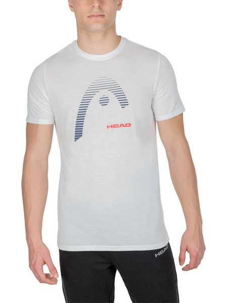 Head Club Carl Ανδρικό Αθλητικό T-Shirt Λευκό 811303-WH