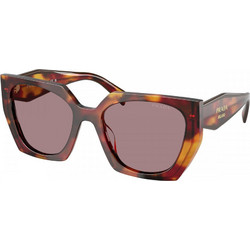 Prada PR15WS 22A20I Γυναικεία Γυαλιά Ηλίου Πεταλούδα Κοκάλινα Ταρταρούγα με Καφέ Φακό