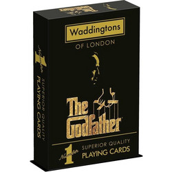 Winning Moves The Godfather Τράπουλα Πλαστικοποιημένη Μαύρη WM02909-EN1