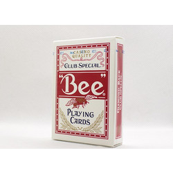 Bicycle Bee Τράπουλα Πλαστικοποιημένη Κόκκινη 1004508
