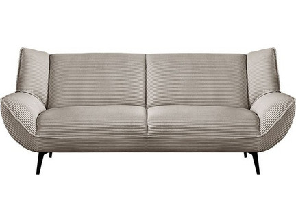 Woodwell Emerald Τριθέσιος Καναπές Μπεζ 212x88x82cm Ε9418,13